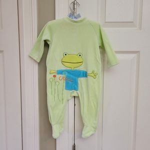 Marese velour froggy romper